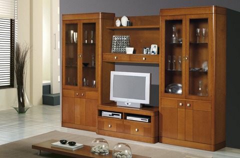 Modular en chapa de cerezo